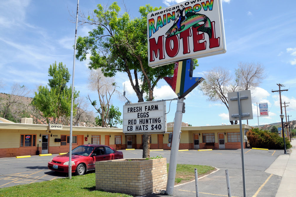 Rainbow Motel Термополис Екстериор снимка